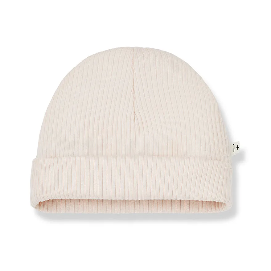 Ton Ribbed 2Pc Footie & Hat