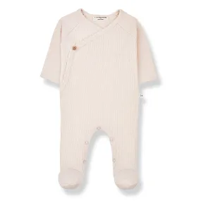 Ton Ribbed 2Pc Footie & Hat