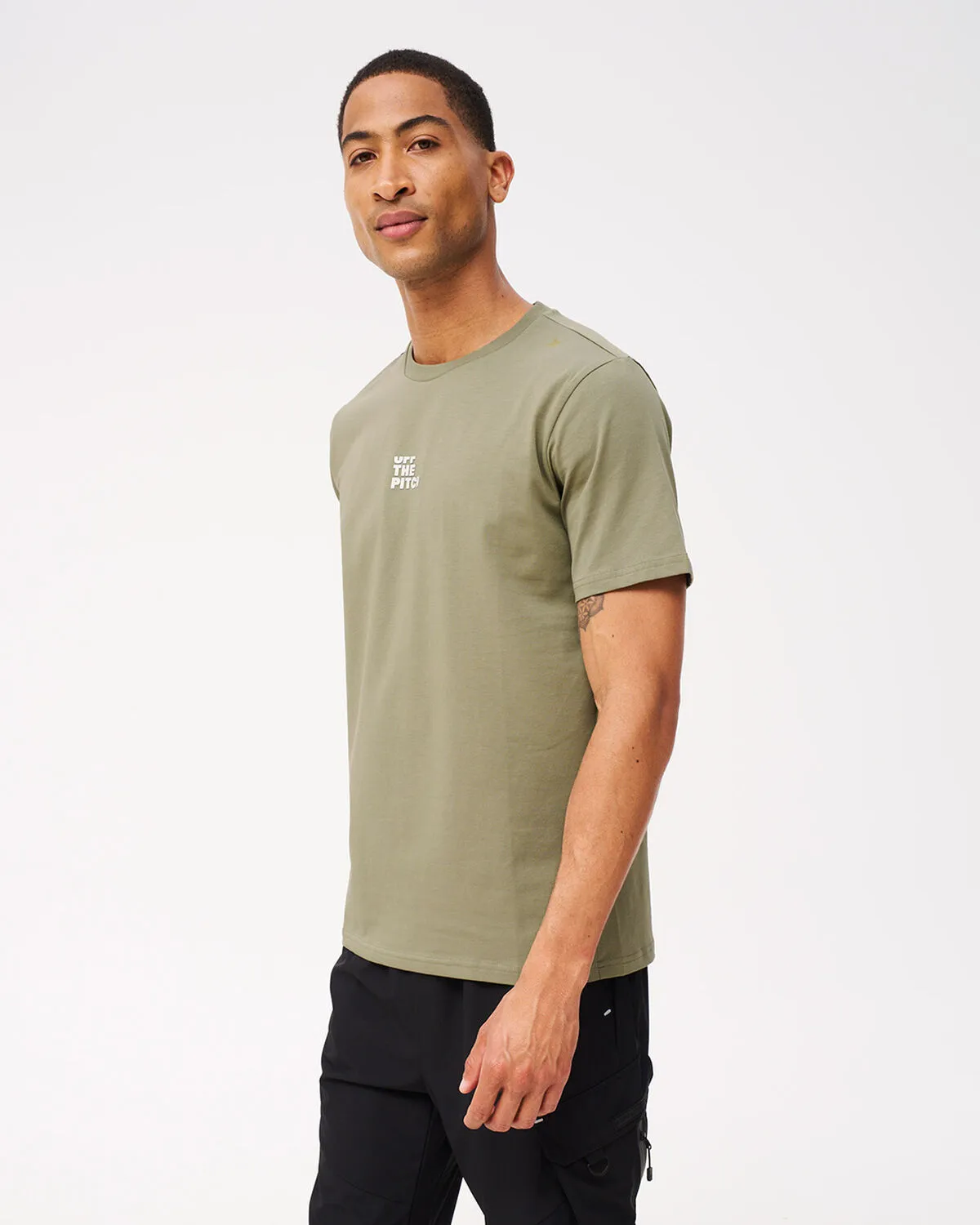 OTP x Robey - Michy Regular Fit T-Shirt - Army Green