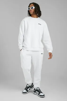 Oversized Ofcl Panel Sweatshirt Tracksuit | boohooMAN UK