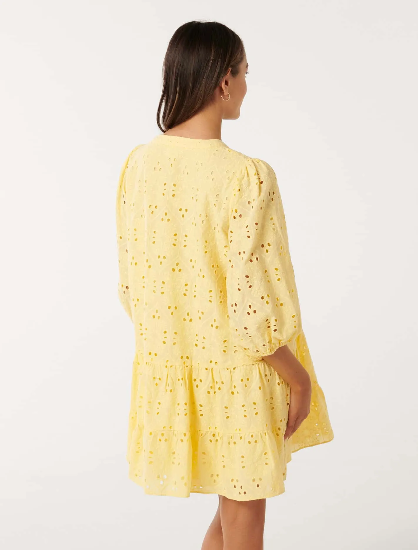 Palermo Petite Broderie Mini Dress