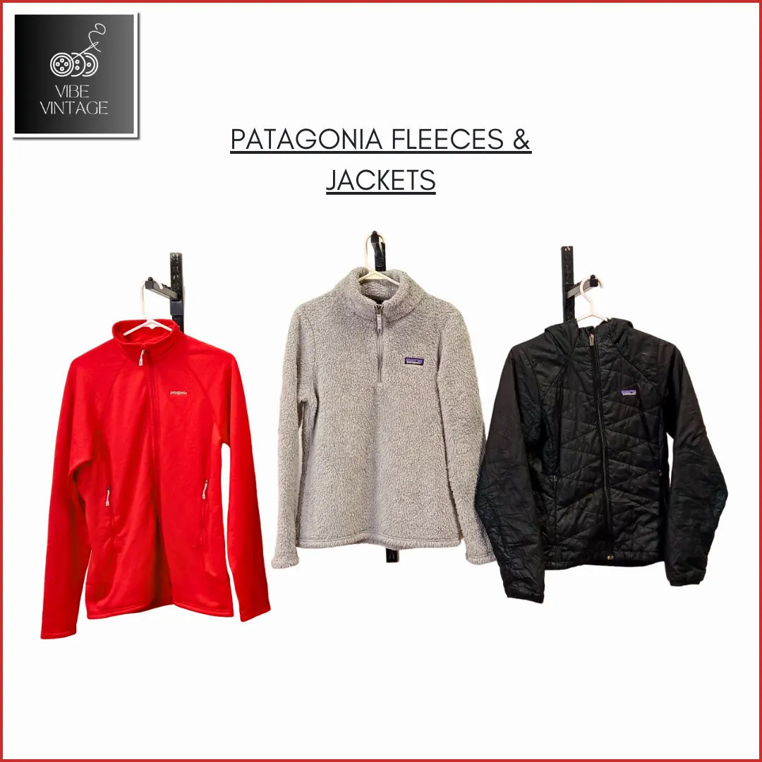 PATAGONIA FLEECES & Mix JACKETS - 18 PCS