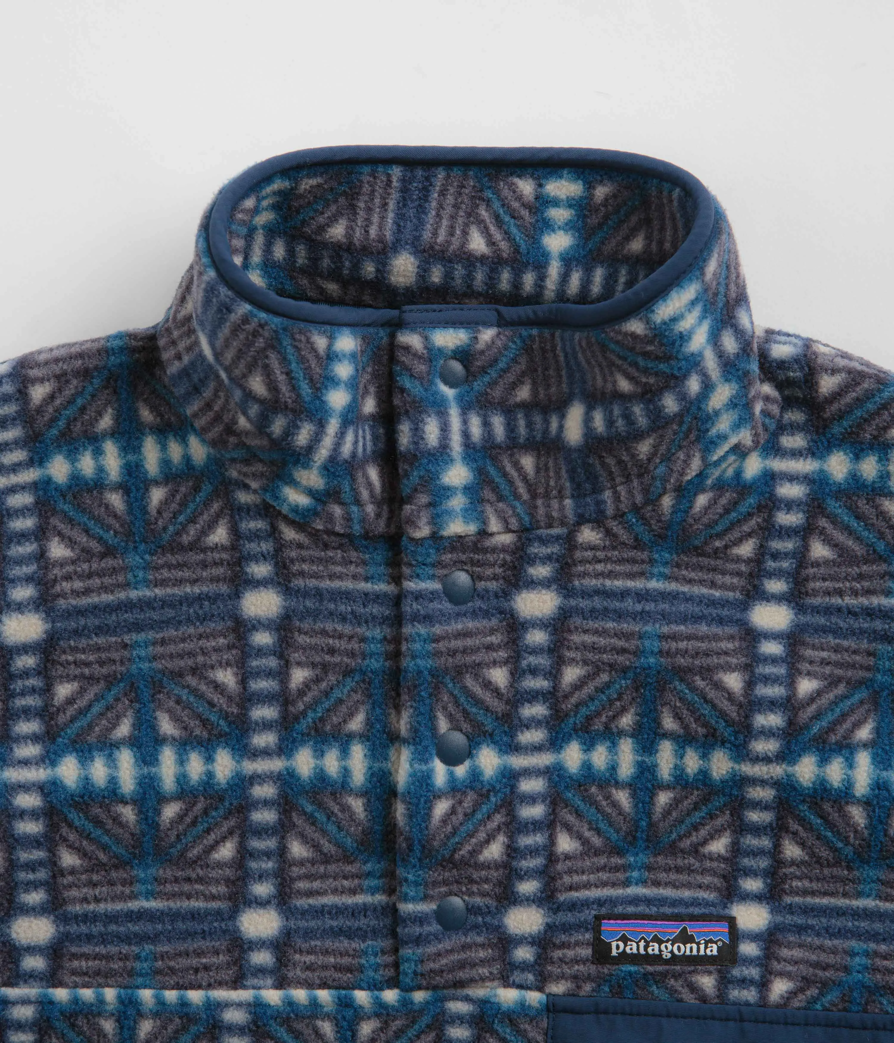 Patagonia Lightweight Synchilla Snap-T Fleece Snow Beam Dark Natural.