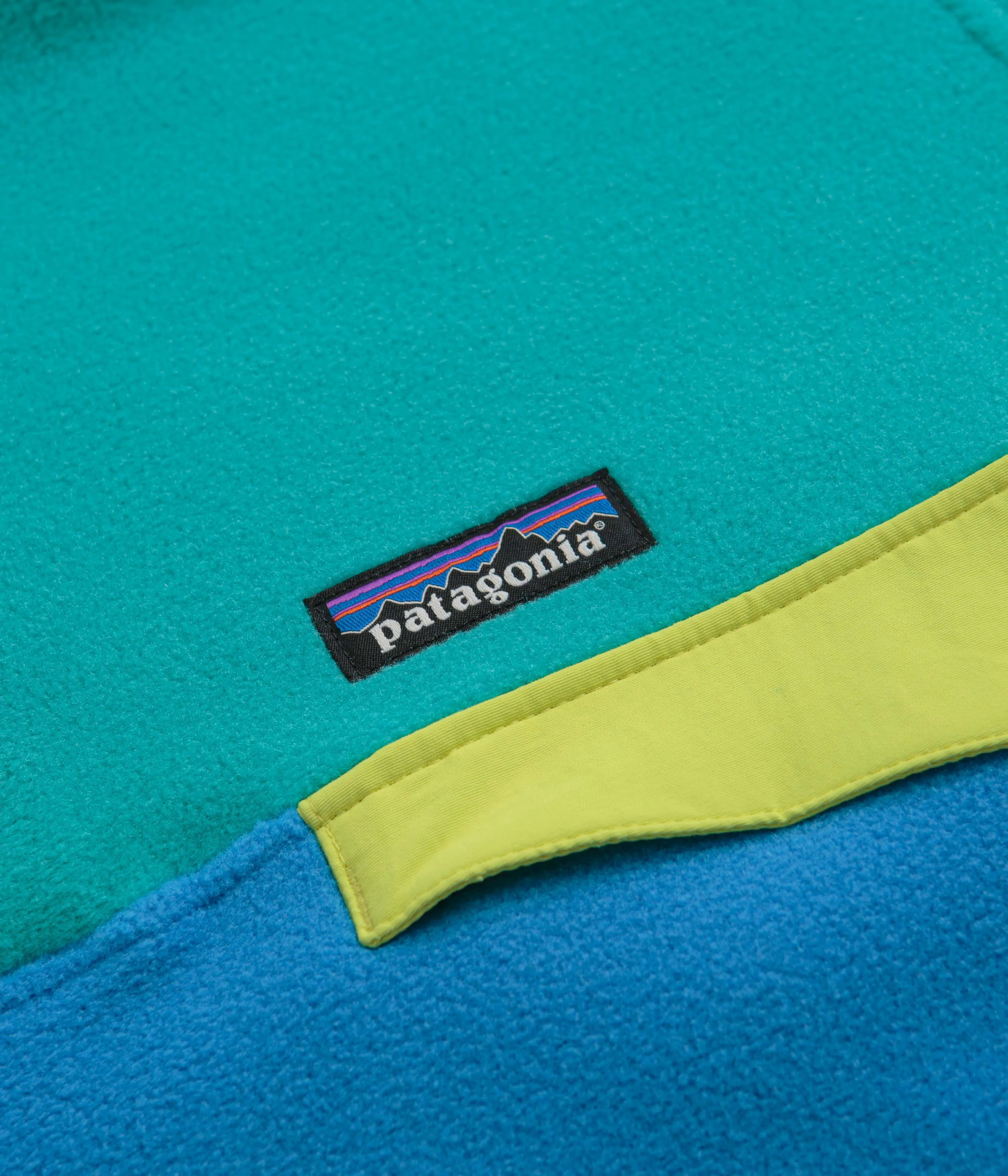 Lightweight Synchilla Snap-T Fleece in Vessel Blue by Patagonia.