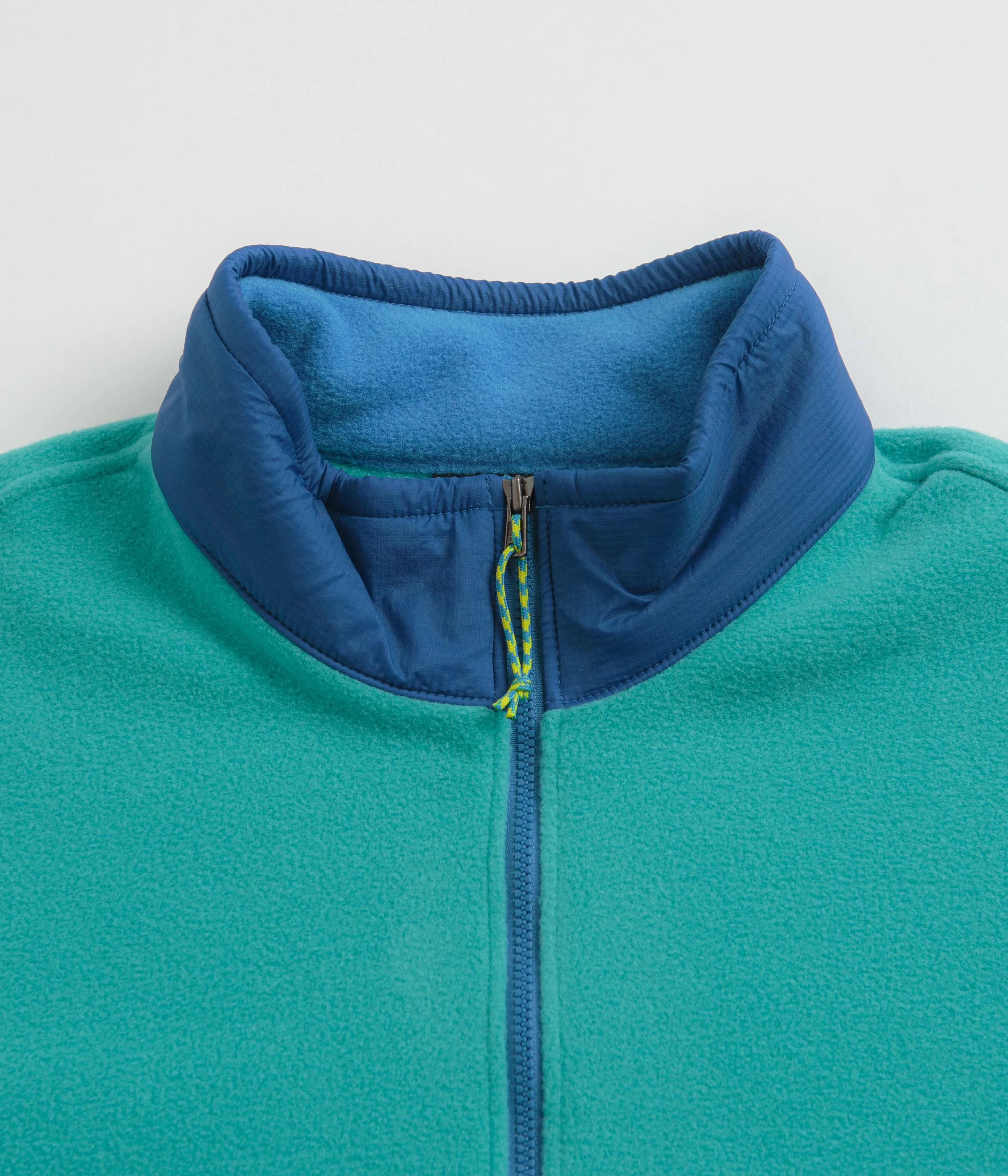 Patagonia Vessel Blue Microdini 1/2 Zip Fleece - Pullover