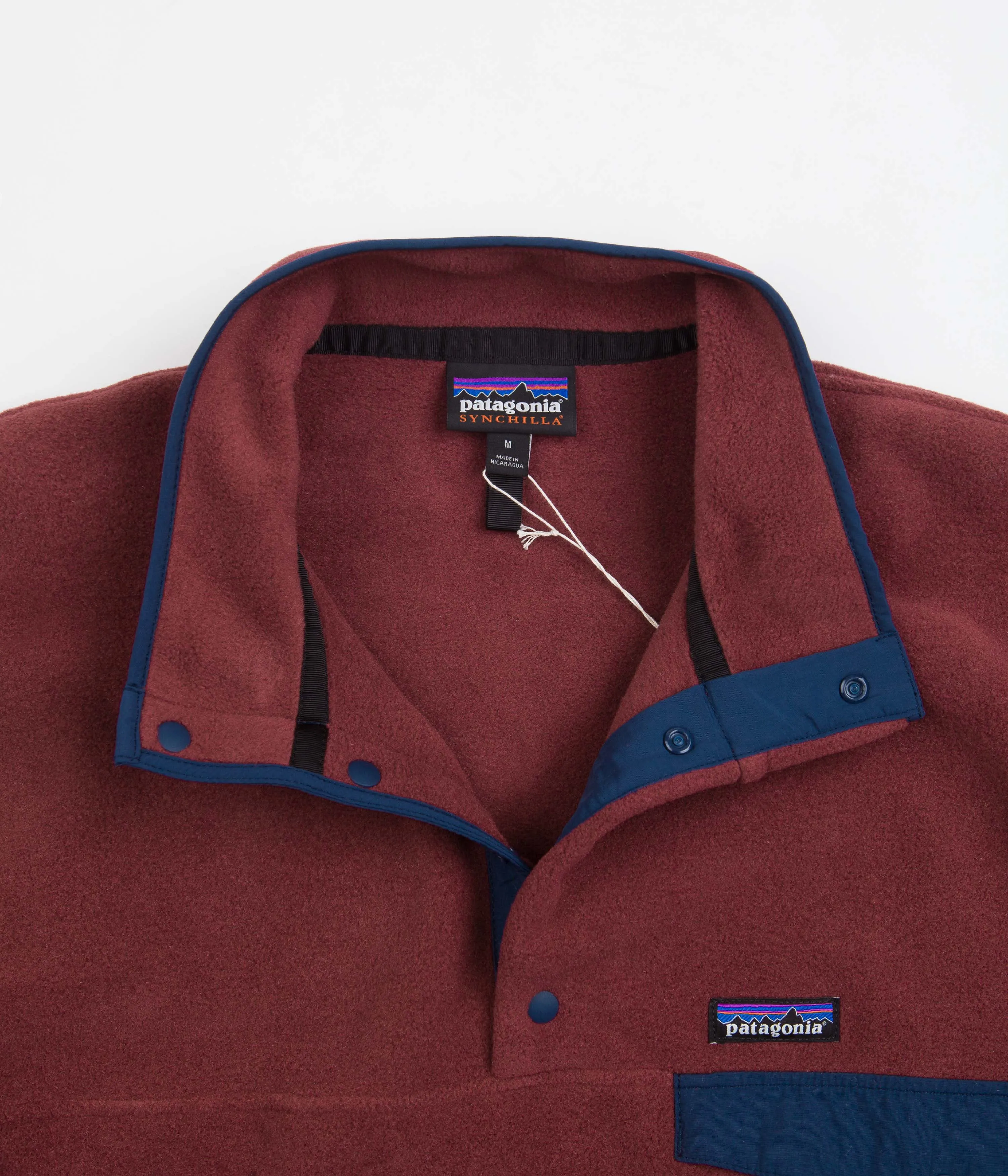 Patagonia Synchilla Snap-T Sequoia Red - Pullover Fleece