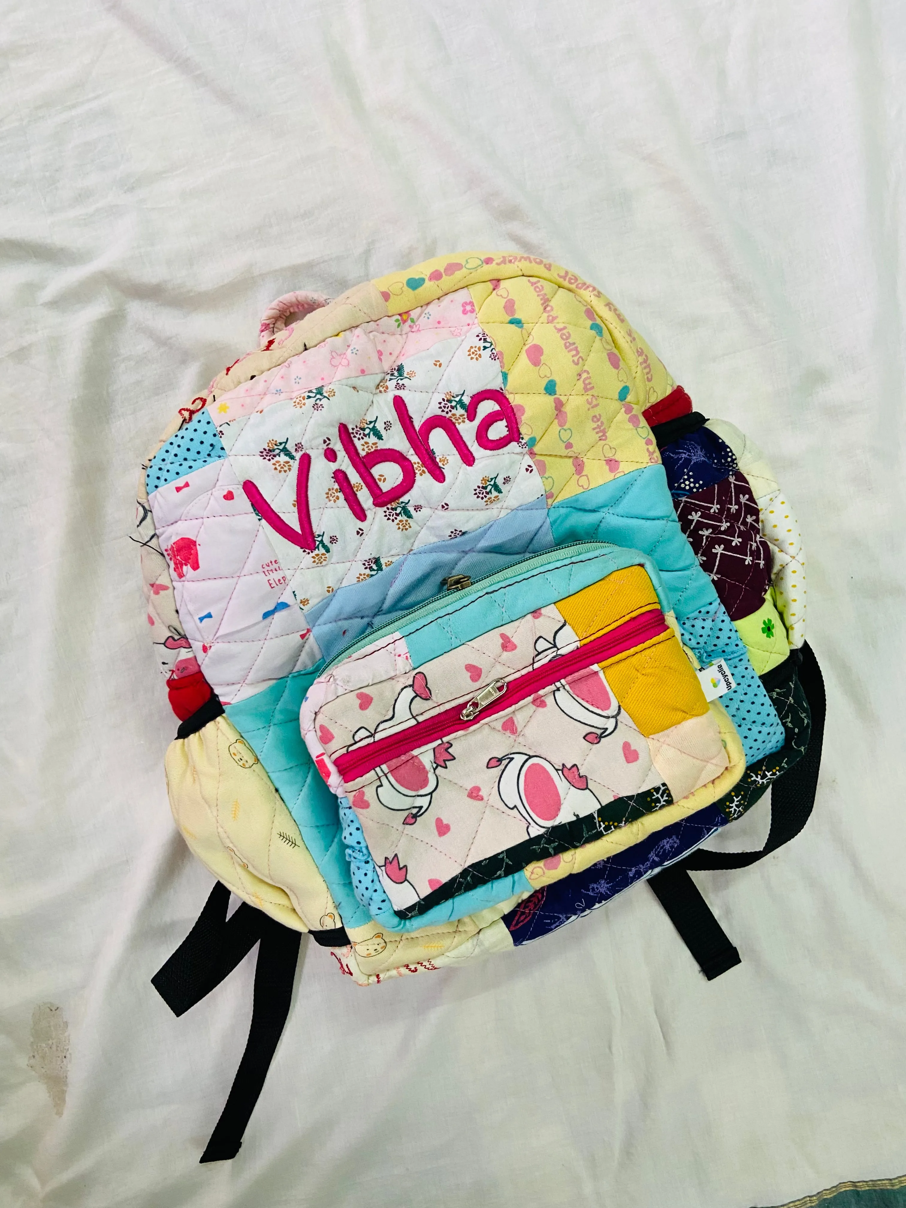 Personalized Memory Backpack - Crafted from Children's Clothes