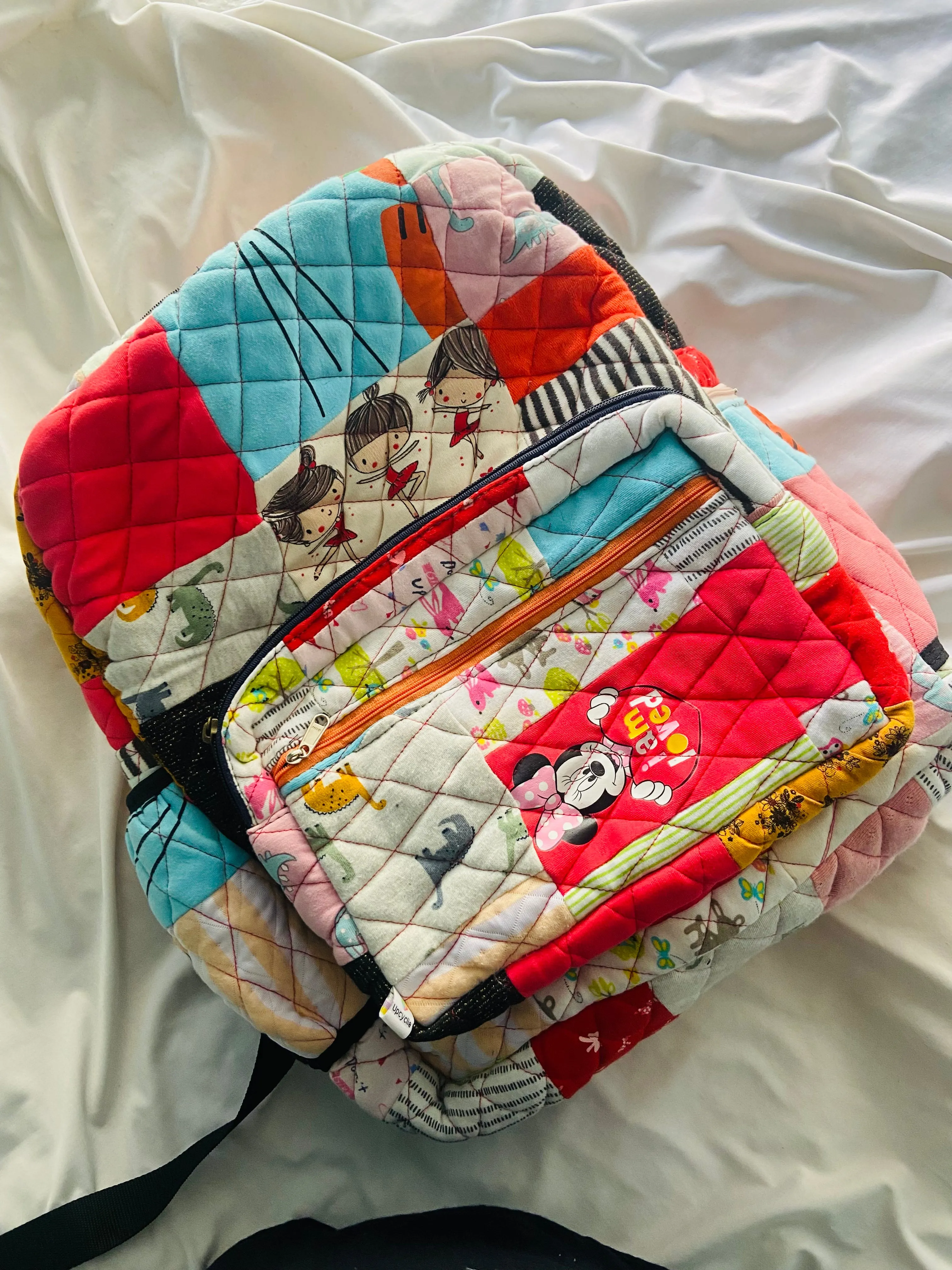 Personalized Memory Backpack - Crafted from Children's Clothes