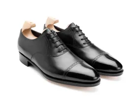 Philip II Black Oxford Calf - Men's Dress Shoes