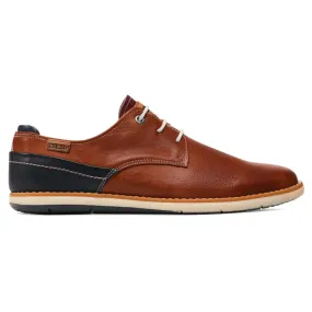 Pikolinos Mens Shoes Jucar M4E-4104 Casual Derby Lace-Up Low-Profile Leather - UK 9.5-10