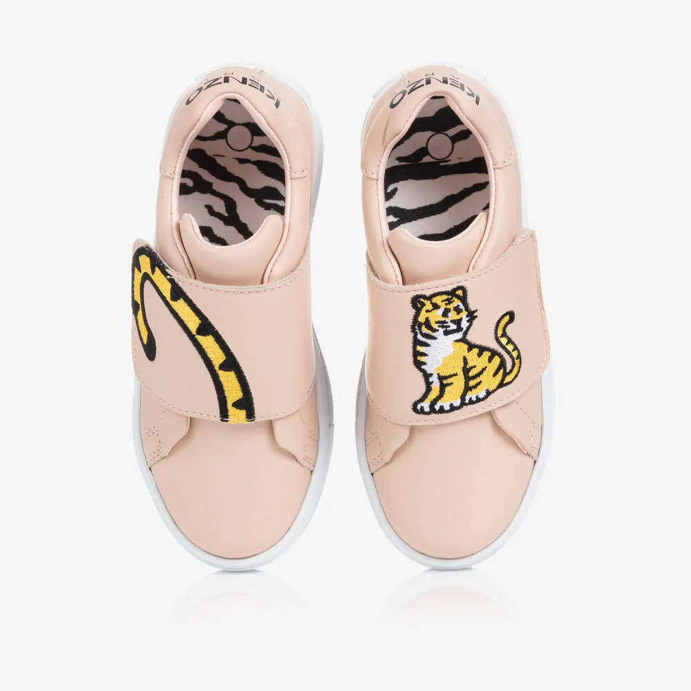 Pink KOTORA Leather Trainers