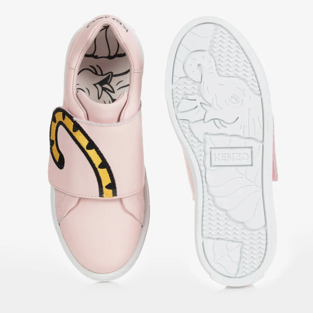 Pink KOTORA Leather Trainers