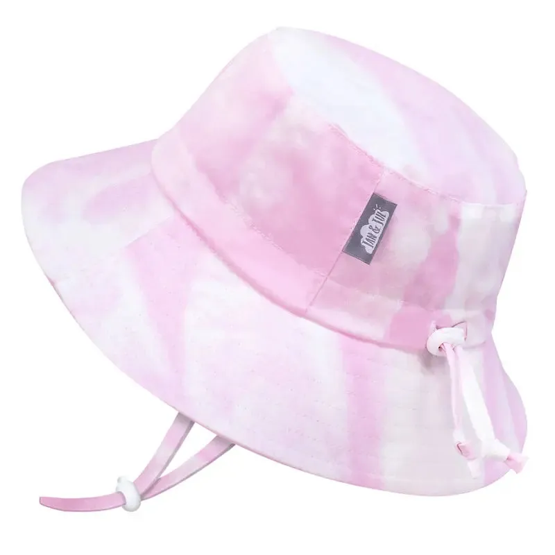 Pink Tie-Dye Cotton Bucket Hat - Twinklebelle