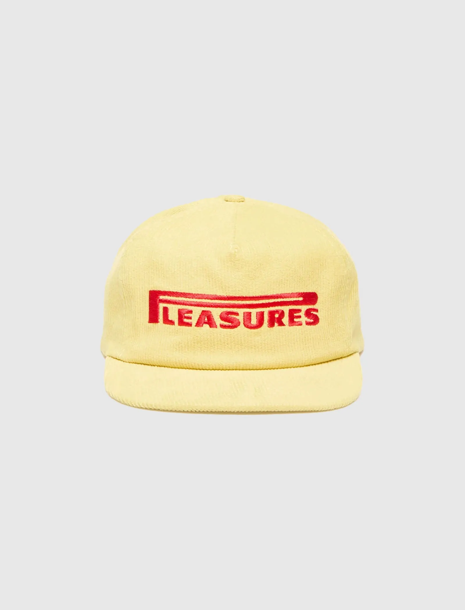 PLEASURES PIT STOP HAT   YELLOW