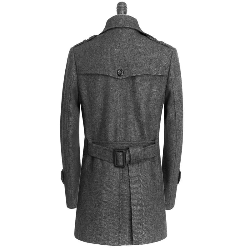 Young Plus Size Cashmere Coat