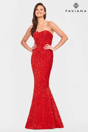 Prom Gown S10819