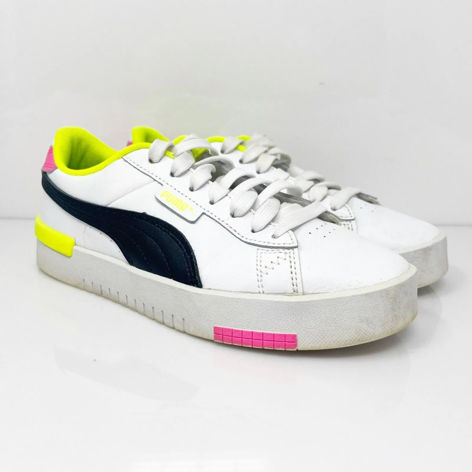 Puma Womens Jada Sc 386418-01 White Casual Shoes Sneakers Size 6