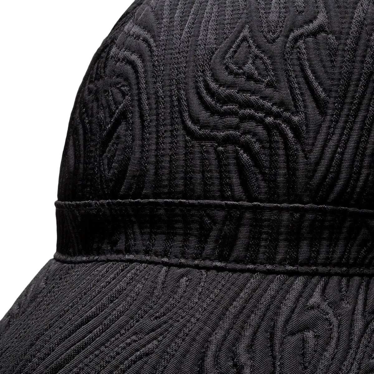 QUILTING EARMUFF HAT BLACK | Bodega