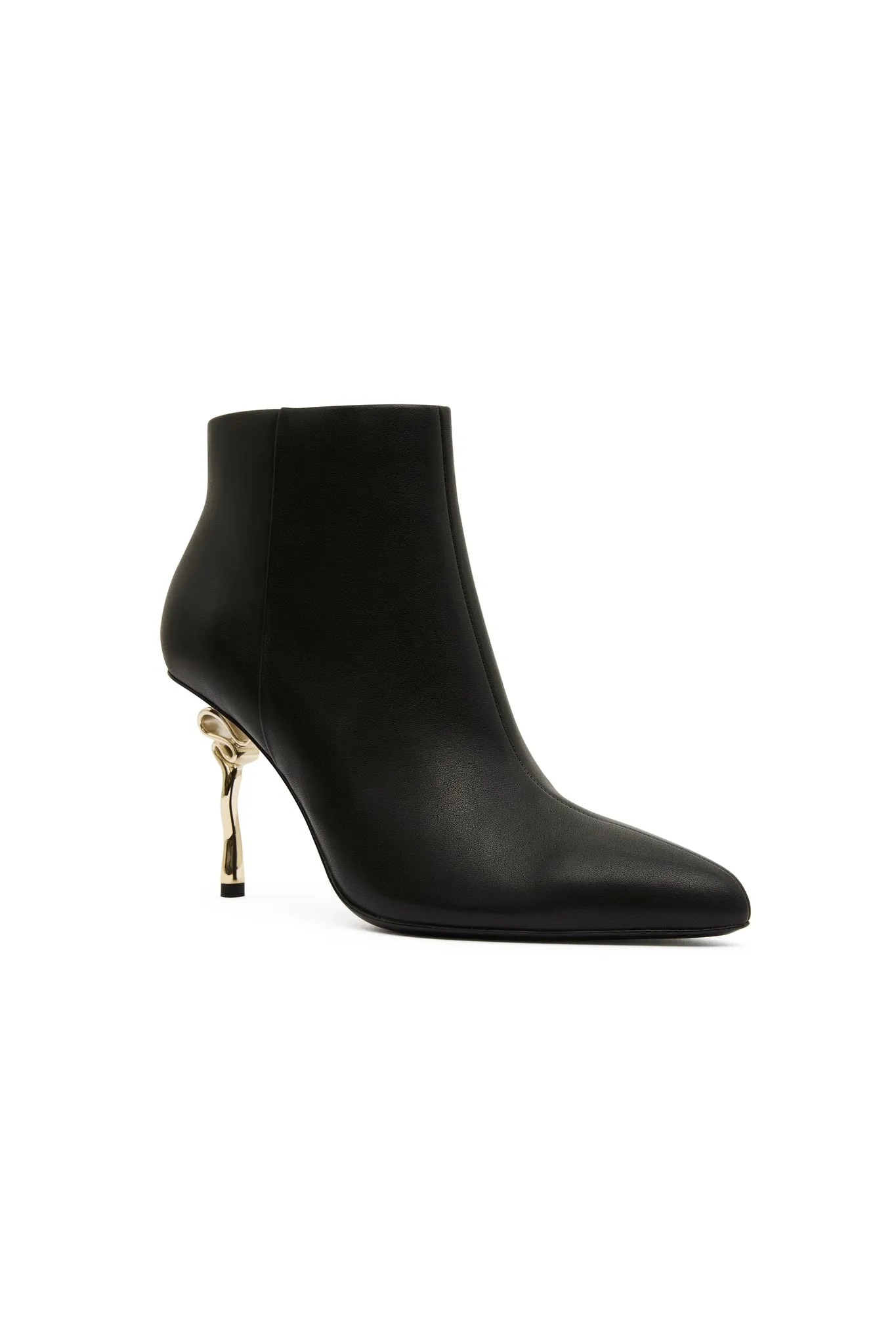 Quinn Ankle Boot with Ribbon Heel