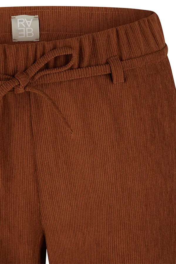 Rabe & LecomteBROWN SOLID WIDE LEG TROUSERS