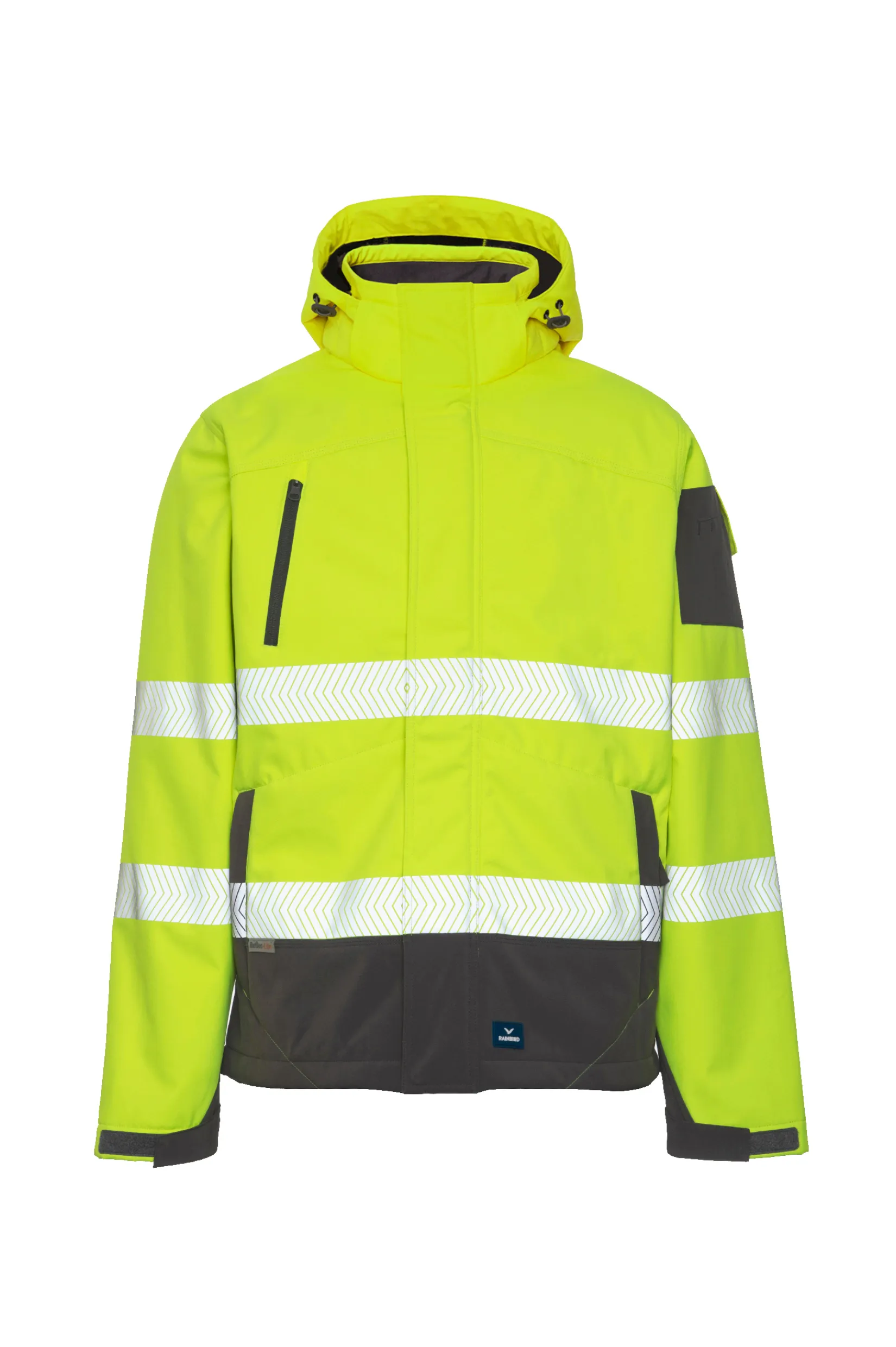 Rainbird Jones Softshell Coat HI-VIS Yellow