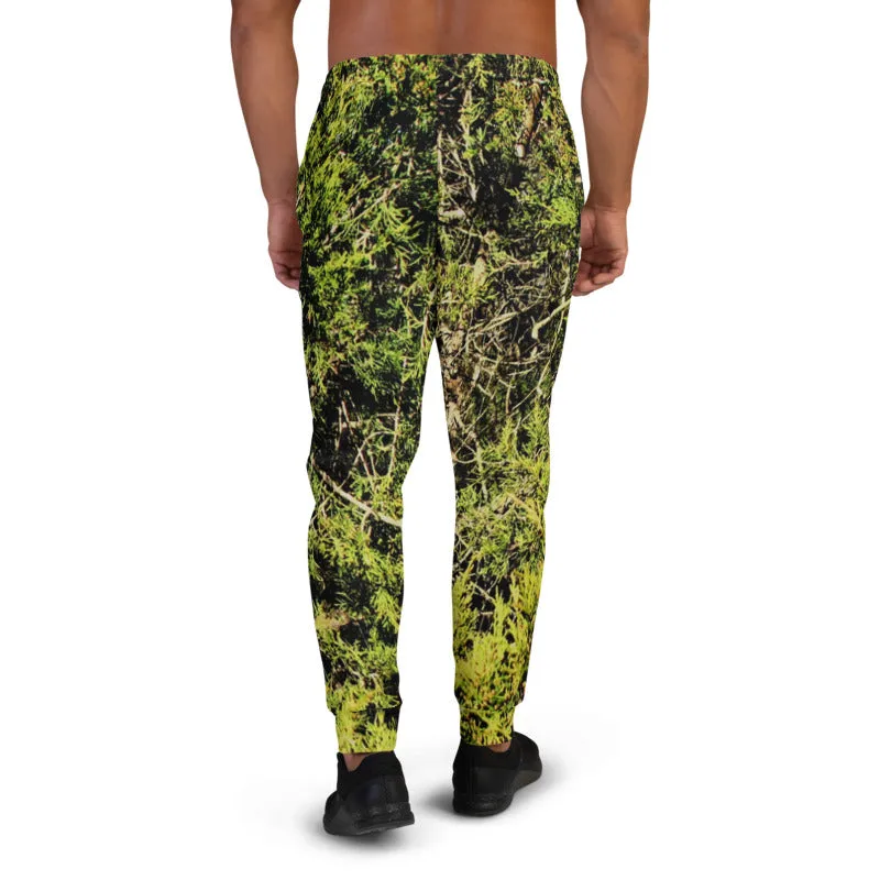 Real Cedar Camo Print Men's Slim Fit Joggers