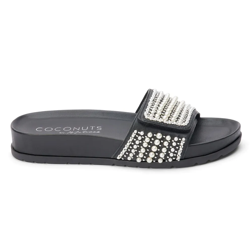 Reese Studded Slide Footbed Sandals