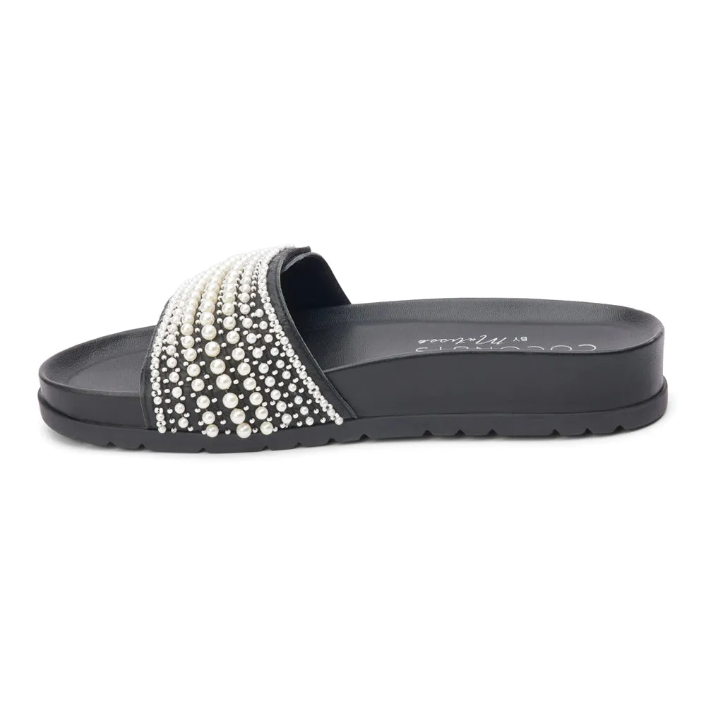 Reese Studded Slide Footbed Sandals