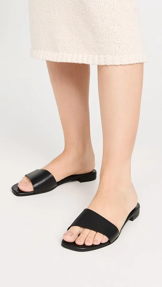 Reformation   Joey Asymmetrical Flat Slides 