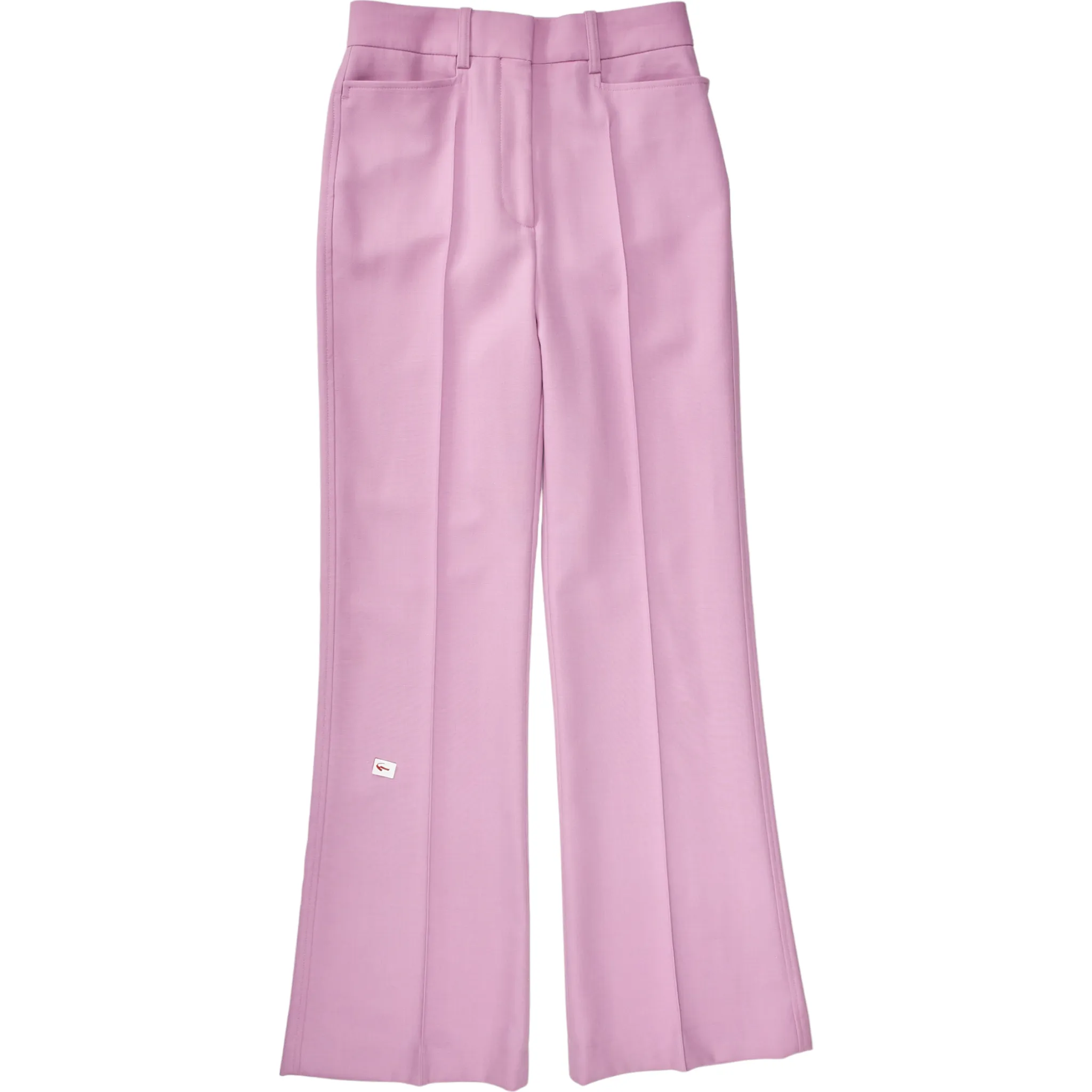 Reiss Pink Aura Tailored Flare Trousers