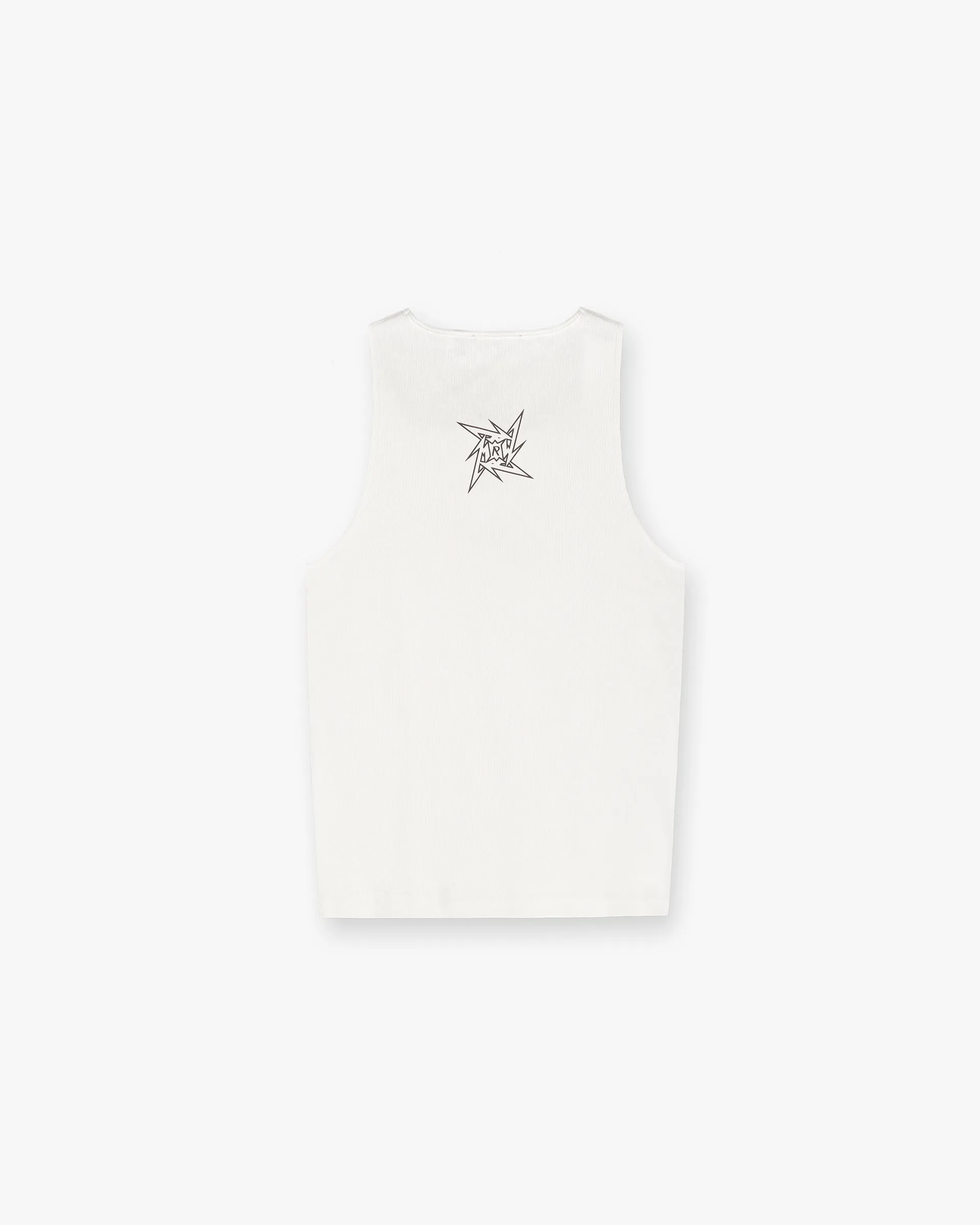 Represent X Metallica Local Crew Vest - Flat White