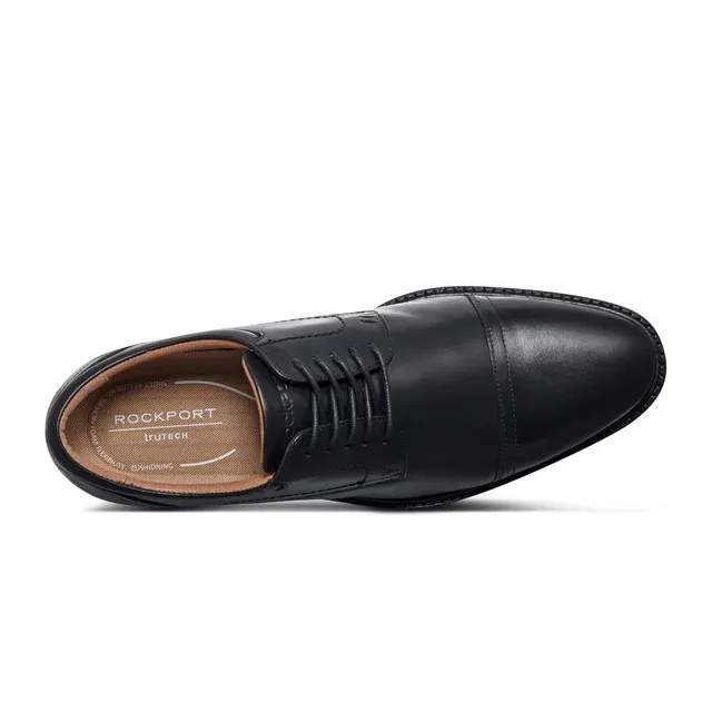 Black Findlay Dress Lace-up Oxfords for Men by Rockport