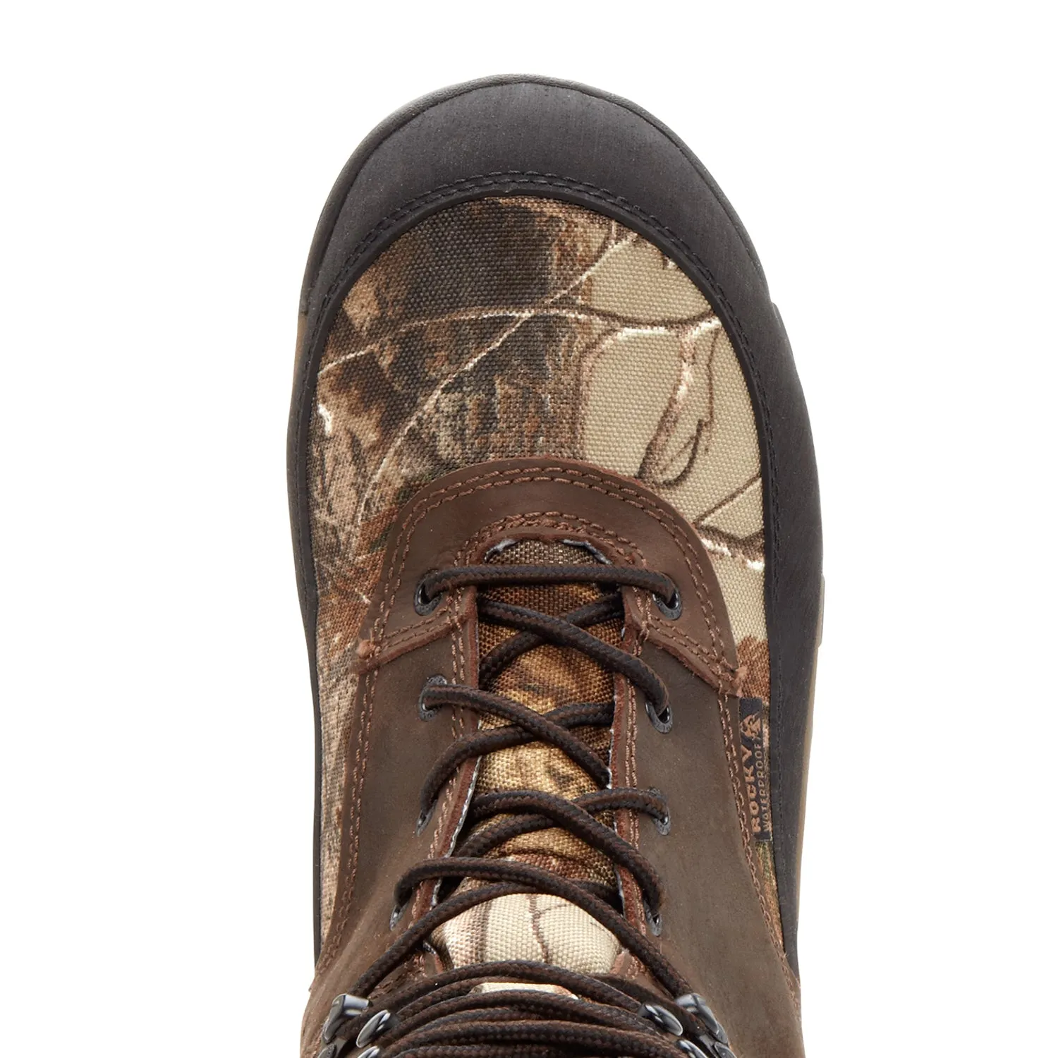 Rocky Brown Realtree AP Leather Core Waterproof 400G Hunting Boots