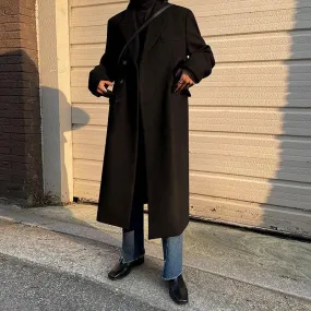 RT No. 6225 WOOLEN TRENCH COAT