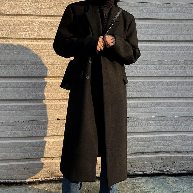 RT No. 6225 WOOLEN TRENCH COAT