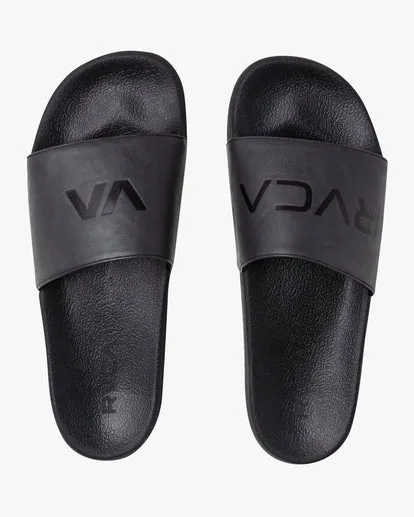 Sport Slide in Black by RVCA