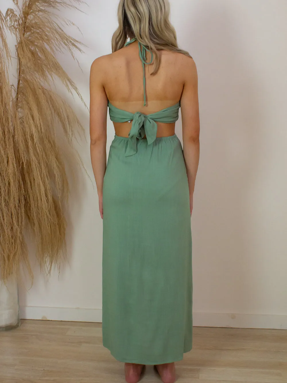 Dreamy Sage Dress