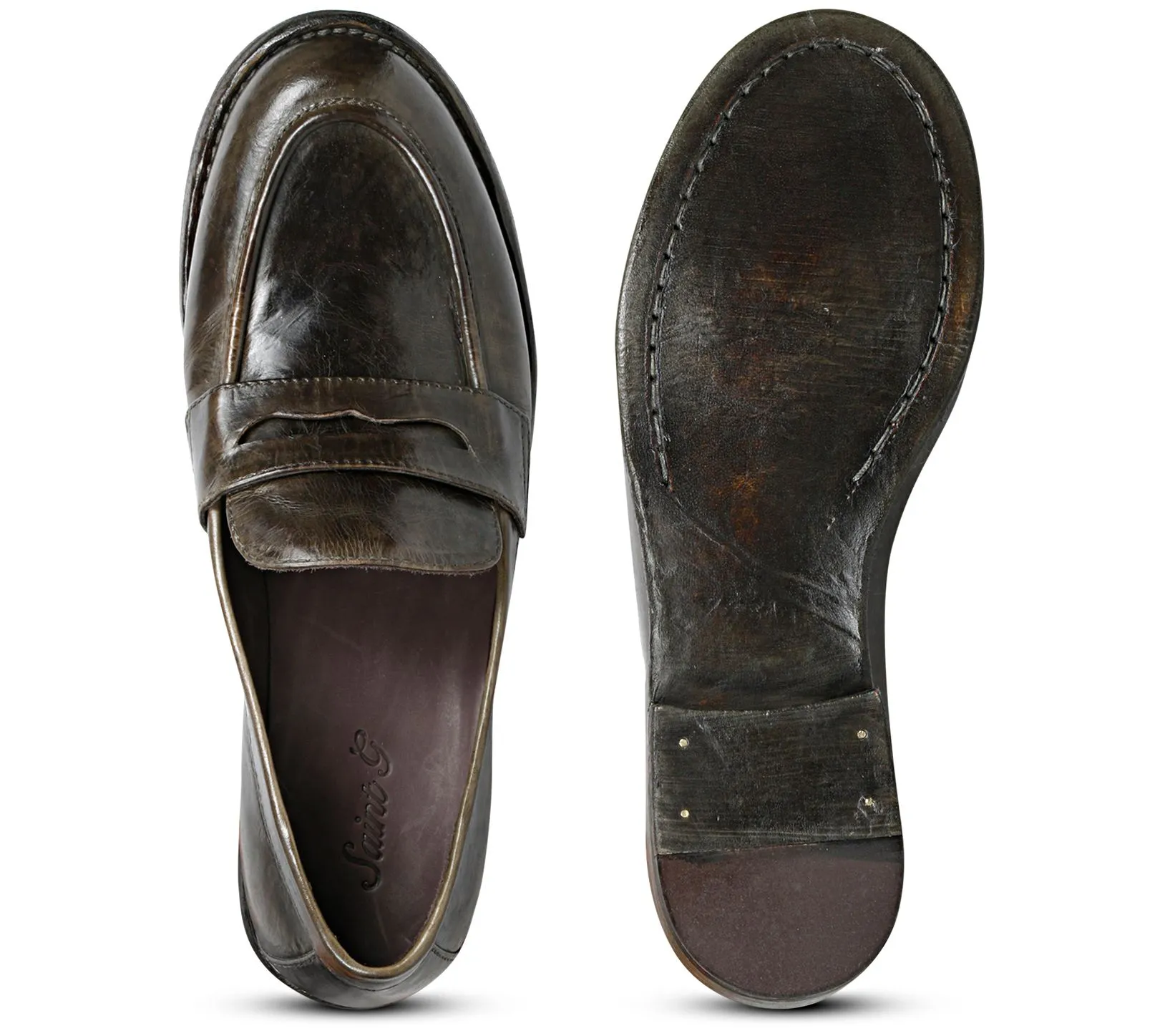 Saint G Micola Leather Moccasins