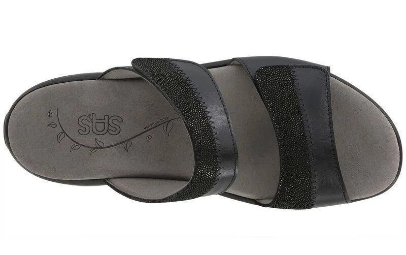 SAS Women's Nudu Slide Midnight Sandal