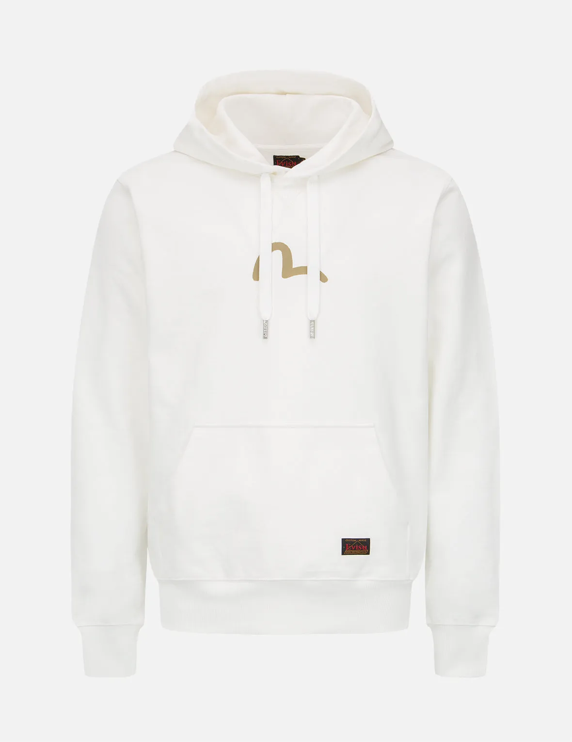 Seagull Print Hooded Sweatshirt