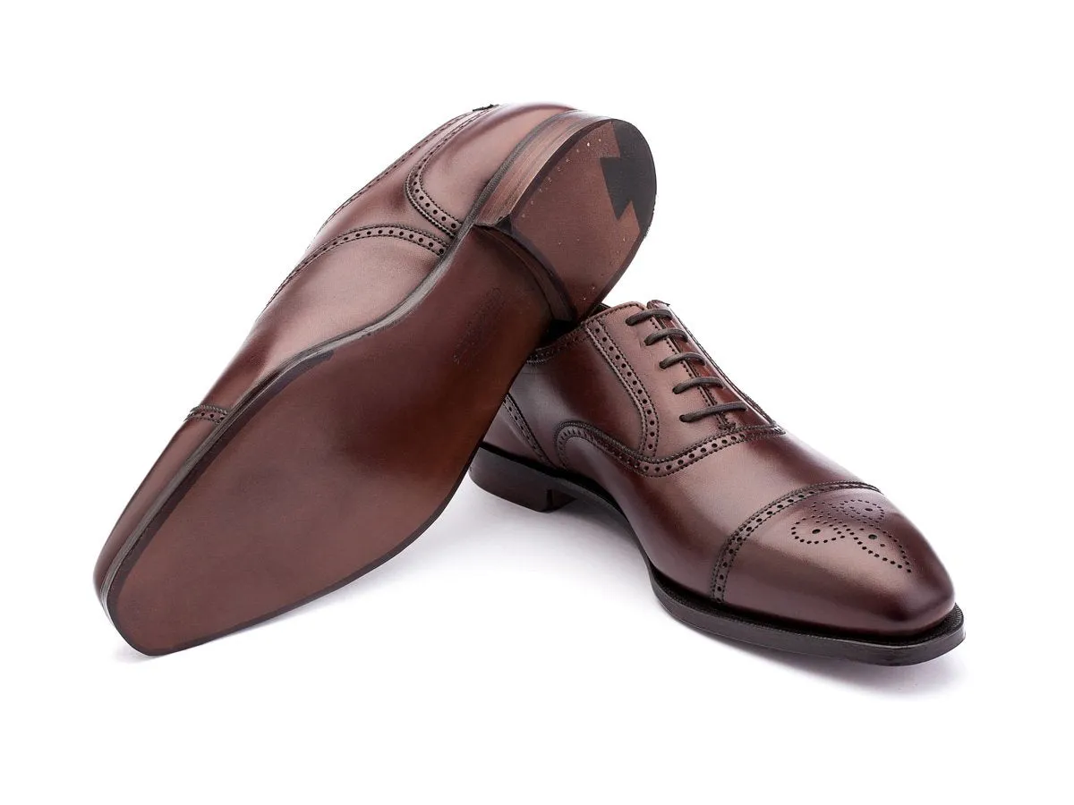 Selborne Chestnut Aged Leather.