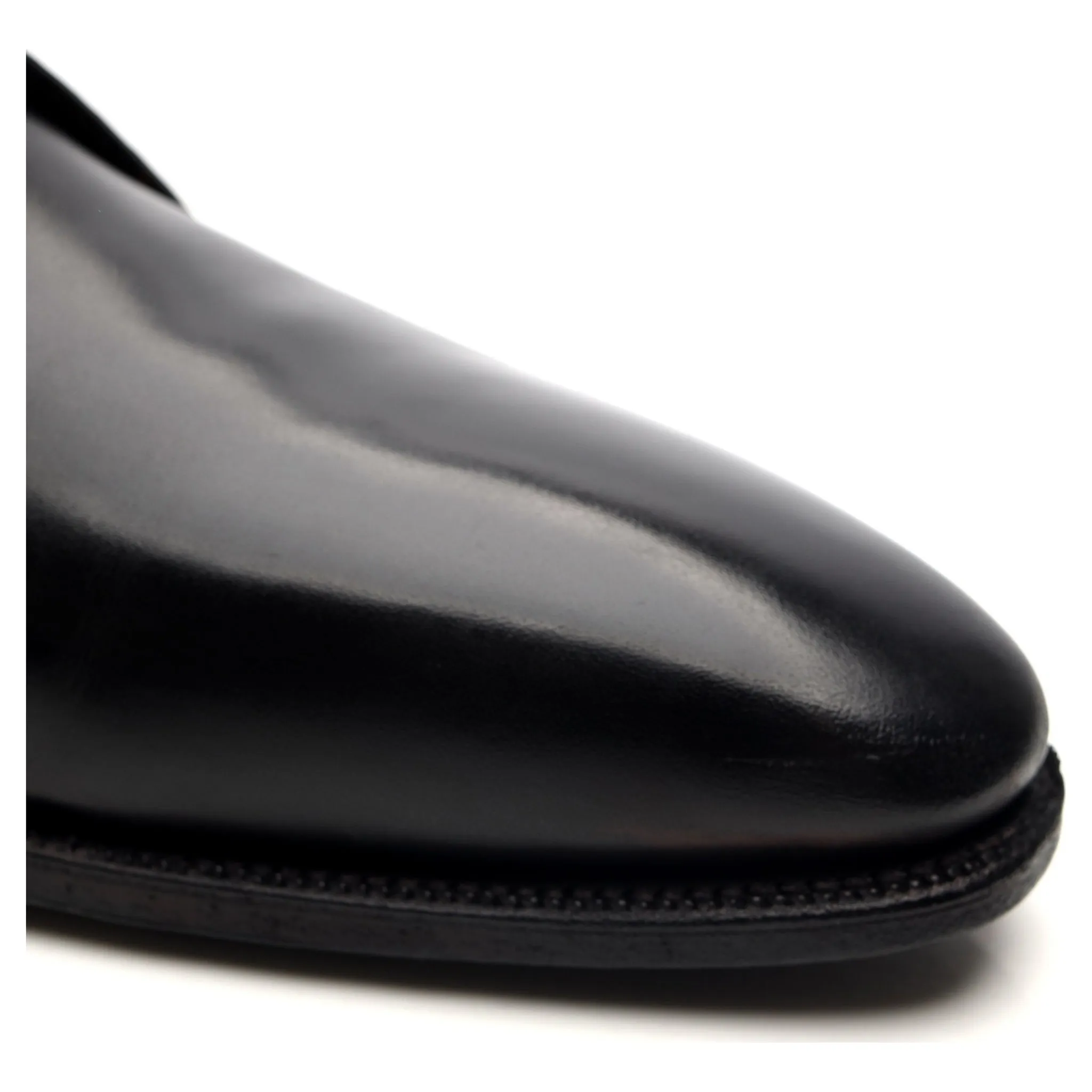 'Sergio' Black Leather Derby UK 8.5 E