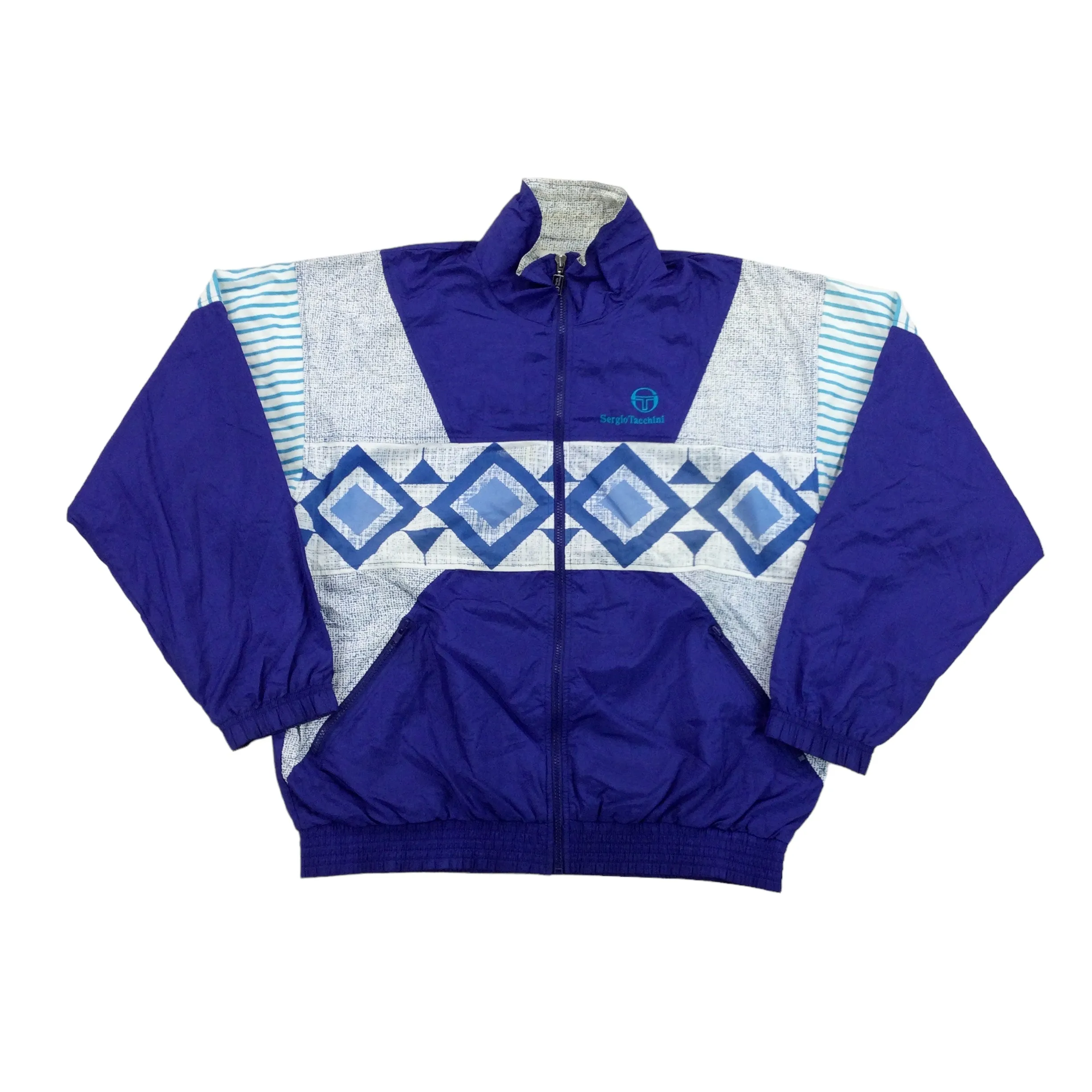 Sergio Tacchini 90s Shell Tracksuit - Large