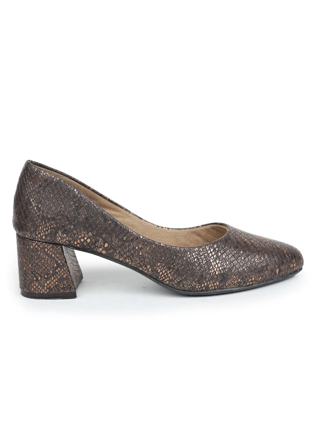 Shezone Copper Women Heels