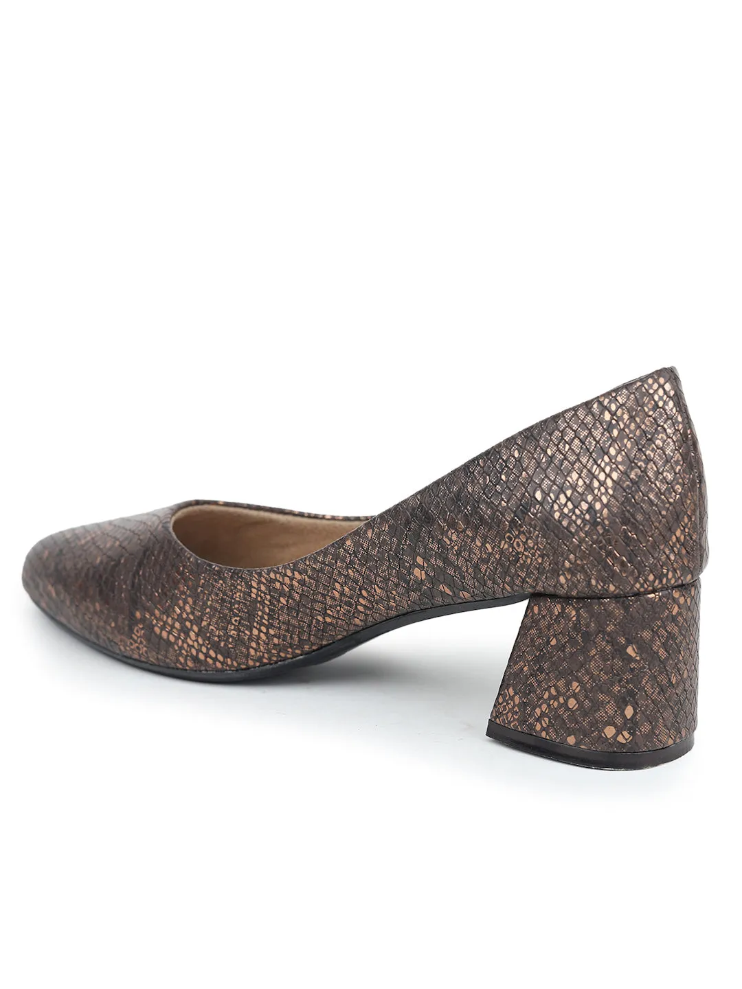 Shezone Copper Women Heels