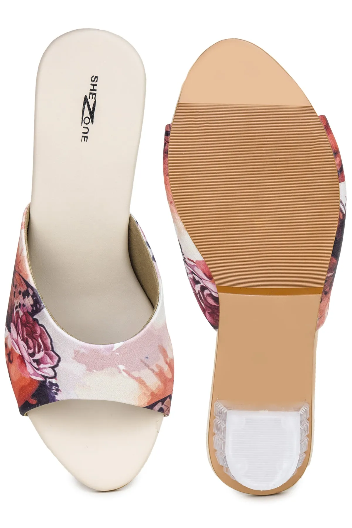 Shezone Cream Women Heels