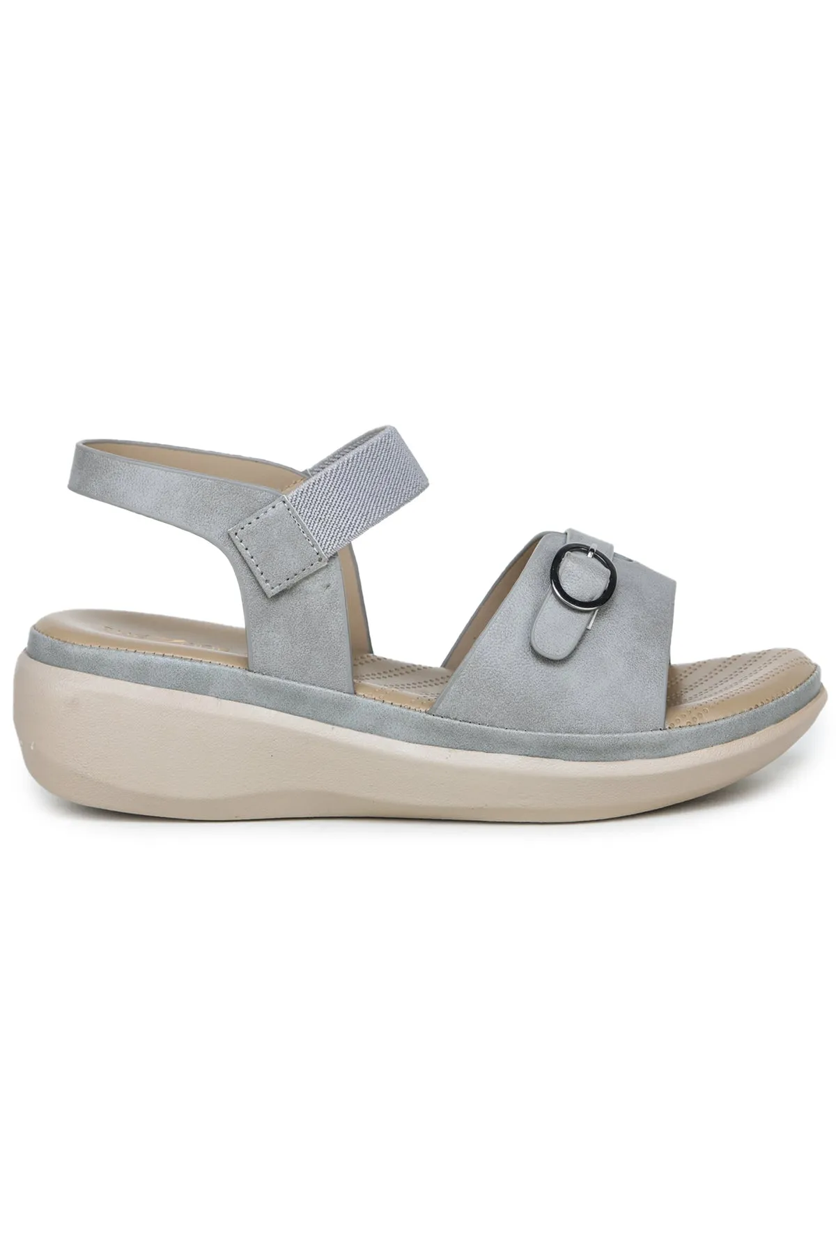 Shezone Grey Women Heels