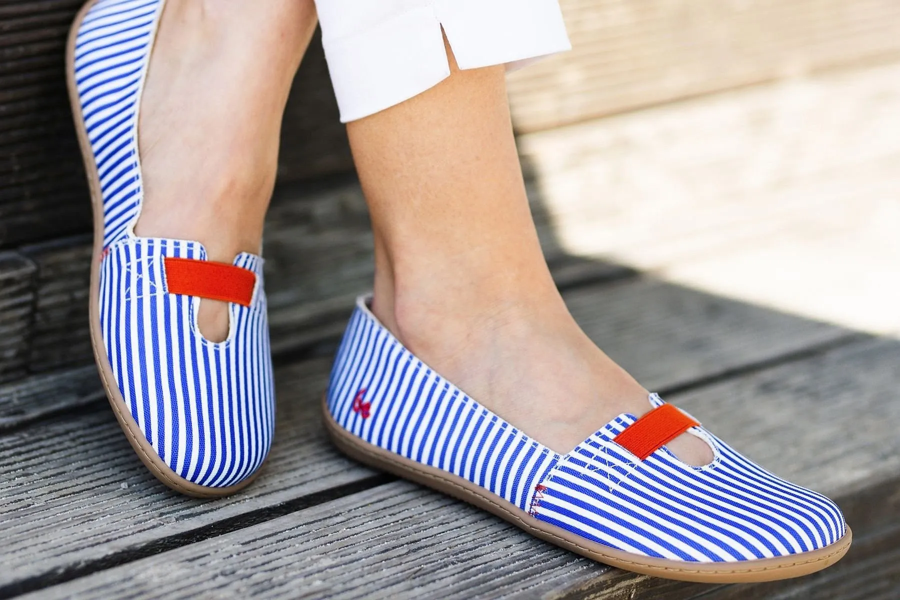 shoes Be Lenka Harmony - Blue Stripes - women´s