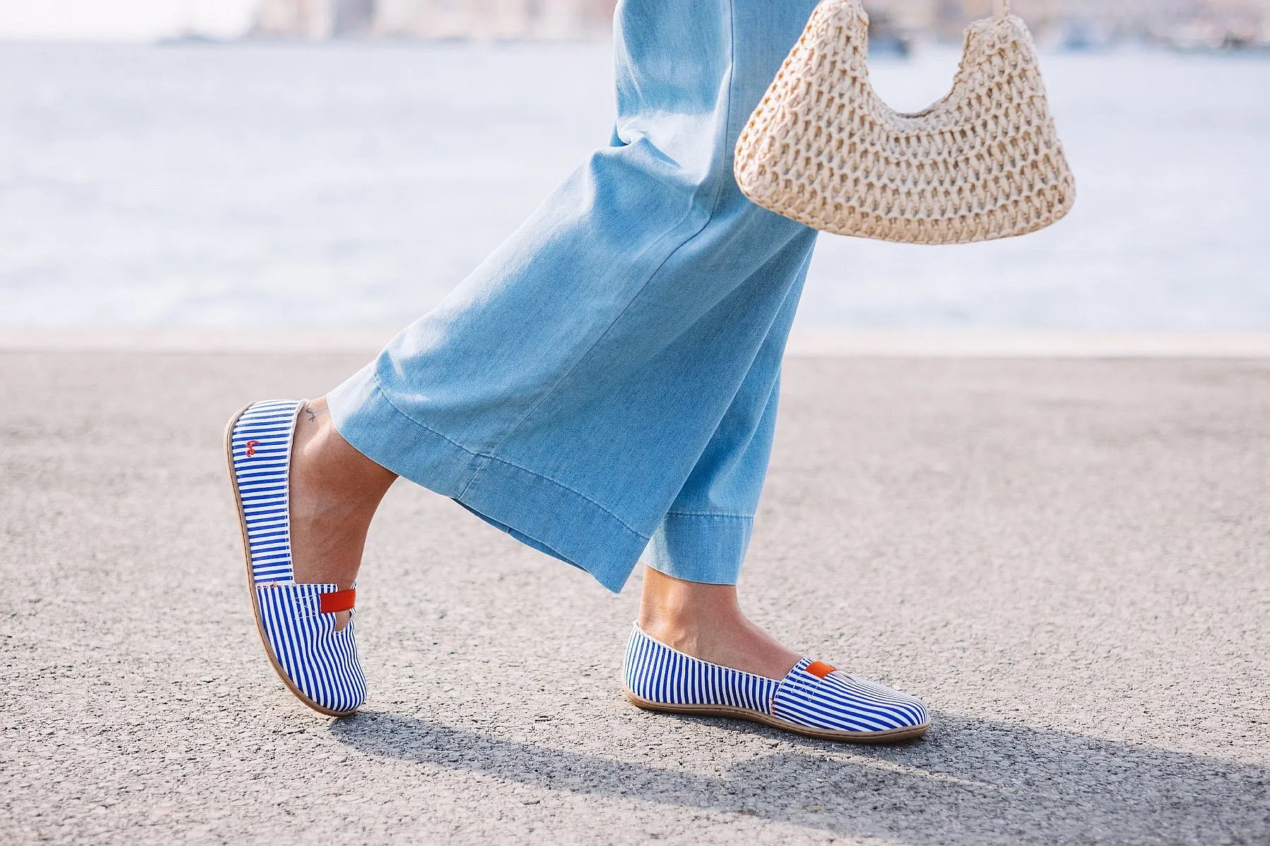 shoes Be Lenka Harmony - Blue Stripes - women´s