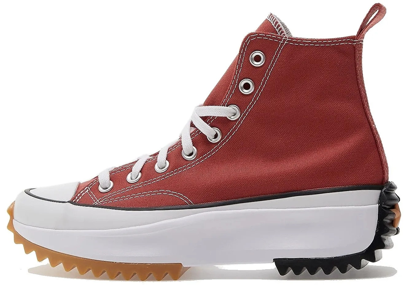 shoes Converse Run Star Hike Platform Seasonal Color Hi - A05136/Rhubarb Pie/White/Black